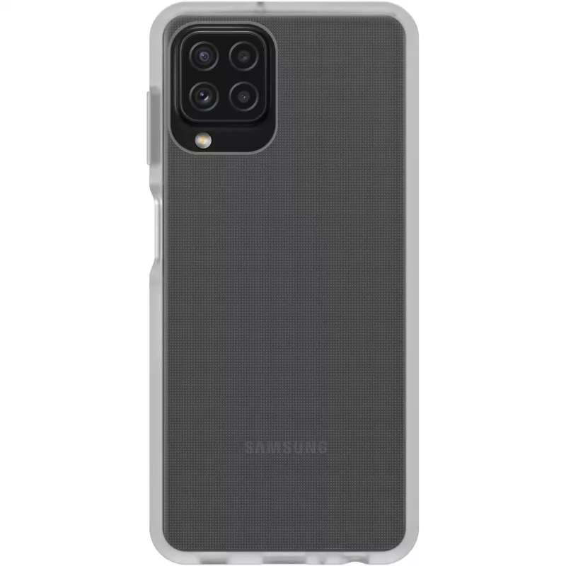 React + Trusted Glass funda protectora transparente + protector de pantalla para Samsung Galaxy A22