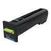 Tóner Lexmark PB tóner cian 8K CS820 CX82x 72K20C0