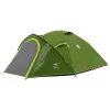 Carpa de cúpula Coleman Darwin 4 Plus Blackout — carpa túnel para 4 personas con vestíbulo, verde oscuro/verde claro