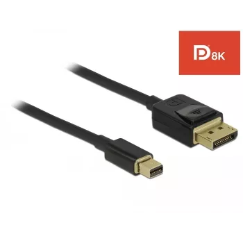 Cable DisplayPort DeLOCK 84927 Mini DisplayPort 1 m negro