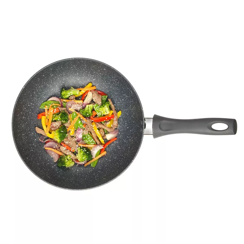 Sartén Russell Hobbs RH00851EU7 28 cm con antiadherente efecto piedra