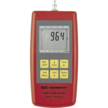 Greisinger GMH3161-12 manómetro presión de aire, gases no agresivos, gases corrosivos 0 - 1,3 bar (605296)