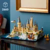LEGO 76419 Castillo de Hogwarts y terrenos de Harry Potter, gran set para adultos con escenarios icónicos: Gran Comedor, Cámara de los Secretos y más, San Valentín
