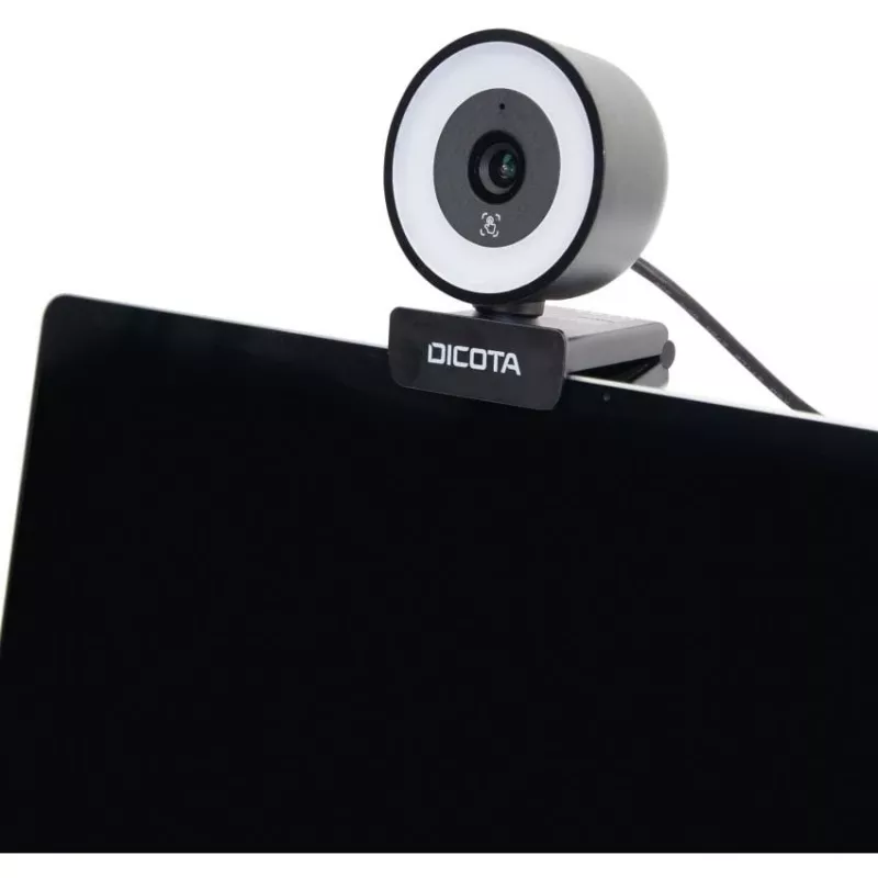 Webcam DICOTA D32066 5 MP 2592 x 1944 píxeles USB 2.0 Negro