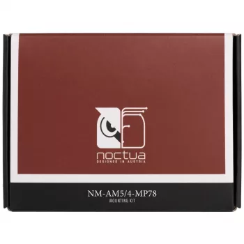 Kit de montaje Noctua NM-AM5/4-MP78 Cromo Negro para disipador de CPU – compatible con zócalos AM4 y AM5
