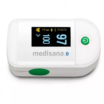 Medisana PM 100 Connect pulsioxímetro, gris/blanco