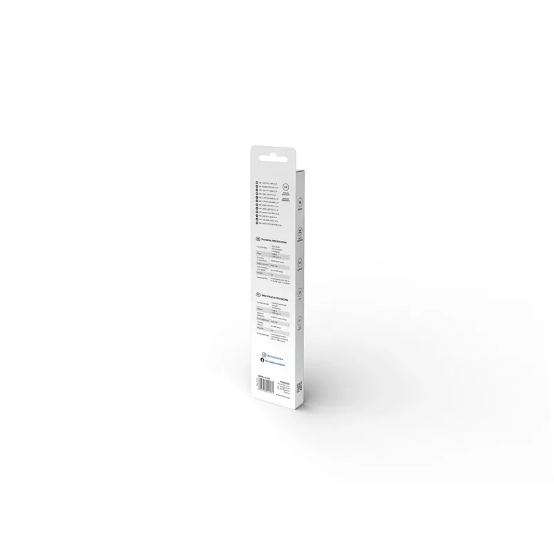 Cable Savio USB – USB Type-C 5A, 1m CL-126 blanco