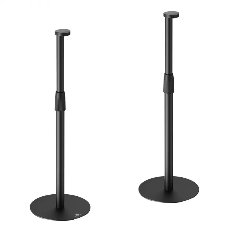 Soporte de suelo MACLEAN MC-496 para Sonos Era 100 y 300, ajustable en altura 682–1068 mm