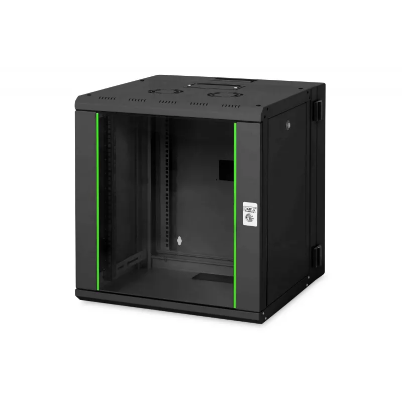 Rack de montaje en pared Digitus DN-19 12-U-3-SW