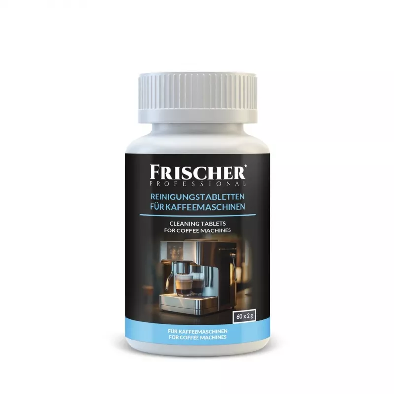 Pastillas limpiadoras para cafeteras Frischer 60 uds.