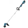 Makita DUR192LRT1, cortabordes, empuñadura de arco, 6000 rpm, negro, turquesa, 30 cm, 87,8 dB