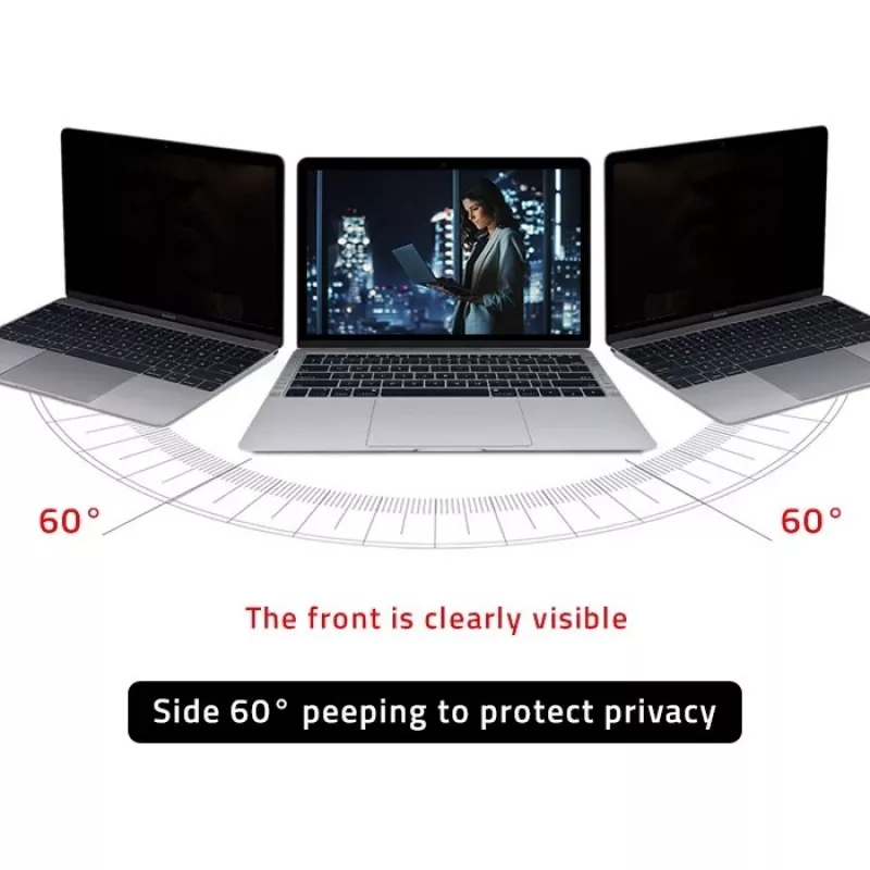 Filtro de privacidad Qoltec 51060 para monitor de 61 cm (24