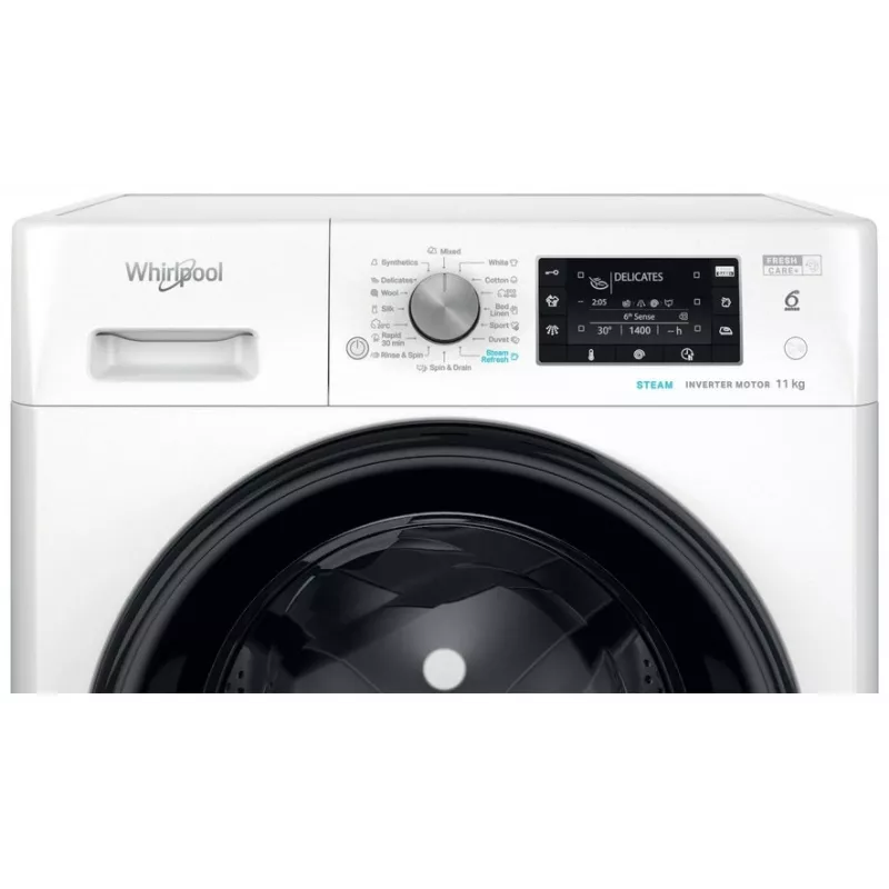 Lavadora Indesit FFD 11489 BV EE, A, carga frontal, capacidad de lavado 11 kg, 1351 rpm, profundidad 60,5 cm, blanca | Whirlpool