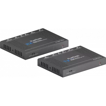 Amplificador de audio/vídeo PureLink PT-HDBT-200 transmisor y receptor AV negro (PT-HDBT-200)