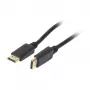 Cable de vídeo DisplayPort 1.2, ST/ST, 1,0 m, Ultra HD 4k*2k 3840*2160@60Hz 4:4:4, 8 bit, CCS, Synergy 21 (S215438V2)