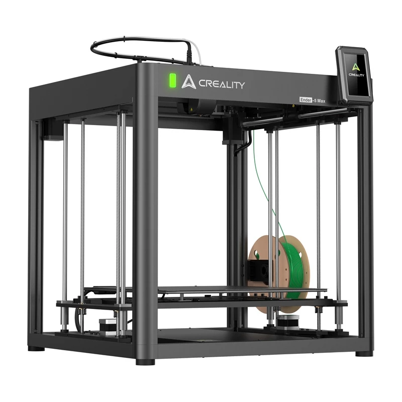 Creality Ender-5 Max impresora 3D CoreXY, hasta 700 mm/s, nivelación automática de 36 puntos, Wi-Fi, negra