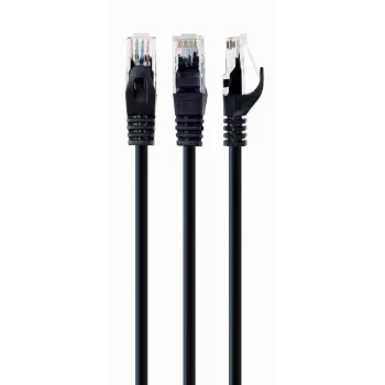 Cable de red Gembird PP6U-1M RJ-45 Cat6 1m negro