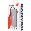 Canyon USB-13-in1 HUB USB-C 2xHDMI4xUSB2xUSB-CRJ45VGA, versión retail