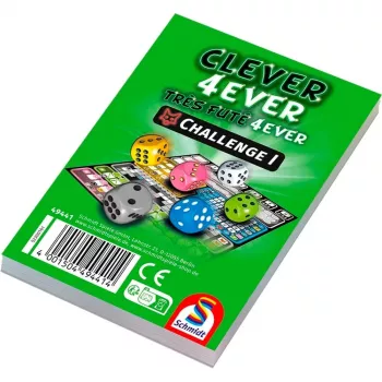 Clever 4ever - Challenge, bloc de juego adicional, bloc de juego 75 hojas
