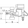 Llave para armarios eléctricos KS TOOLS 130.1010, 42 mm