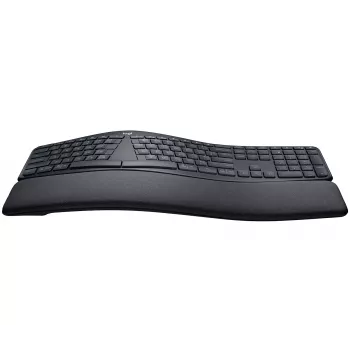 Logitech ERGO K860 - Teclado - Inalámbrico - 2,4 GHz, Bluetooth 5.0 - QWERTY - GB - Grafito