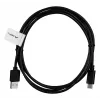 Cable USB-A a USB-C LANBERG CA-USBO-20CU-0018-BK — USB 2.0, 1,8 m, negro