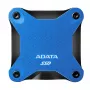 SSD externo ADATA SD620 512 GB, USB 3.2 Gen 2 Micro-USB B, azul, carcasa de silicona, resistente a golpes