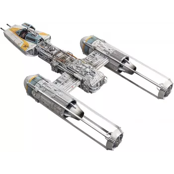 Maqueta REVELL de nave espacial escala 1:72, longitud 226 mm, 89 piezas