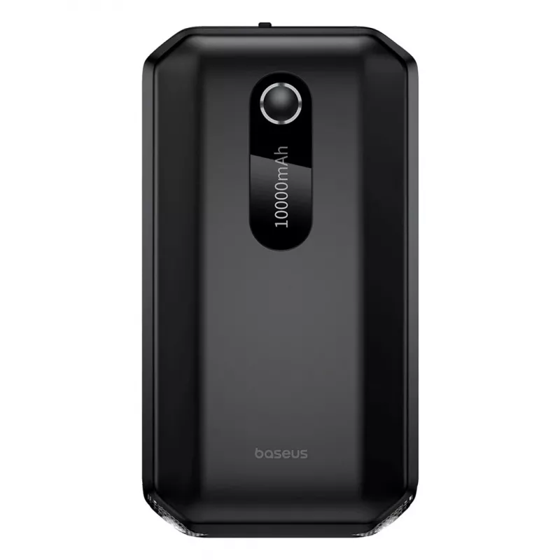 Baseus BS-CH001 - Arrancador, Booster 10000 mAh 12V (1000 A / 500 A) + pinzas de cocodrilo (negro)