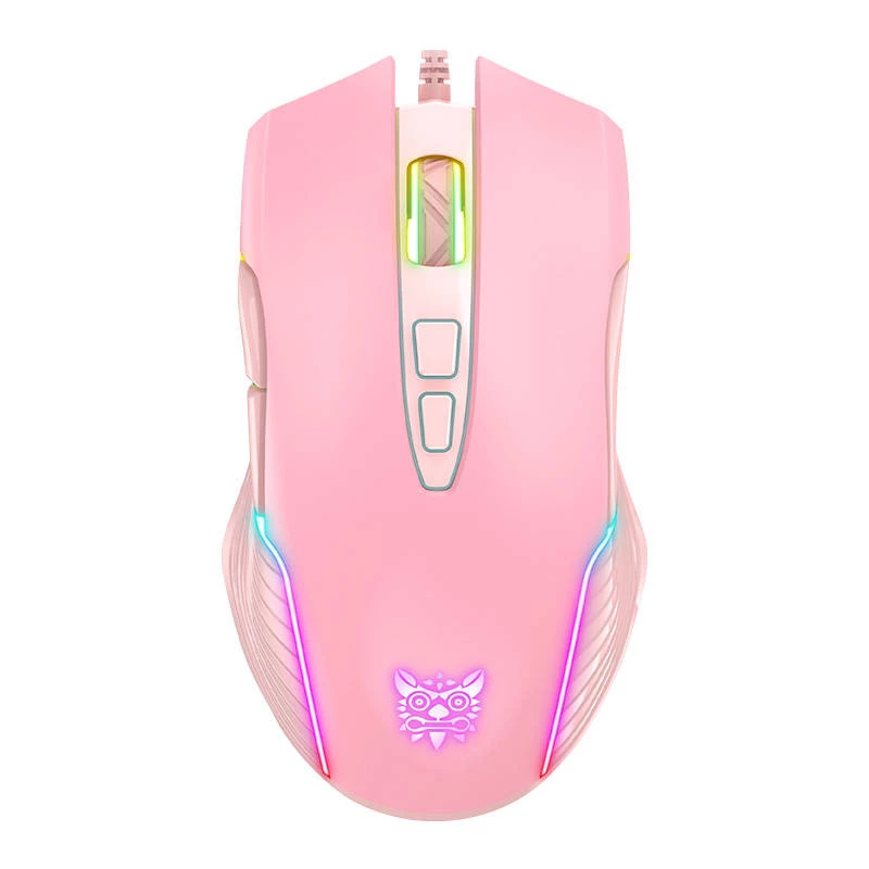 Ratón gaming ONIKUMA CW905 rosa USB