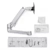 Ergotron LX Extension and Collar Kit - componente de montaje (brazo articulado, elementos de instalación, tapa, collar de barra)