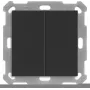 MDT BE-TAL55B206.01 KNX Pulsador Light 55 Basic 2 canales negro mate neutro 1 (BE-TAL55B206.01)