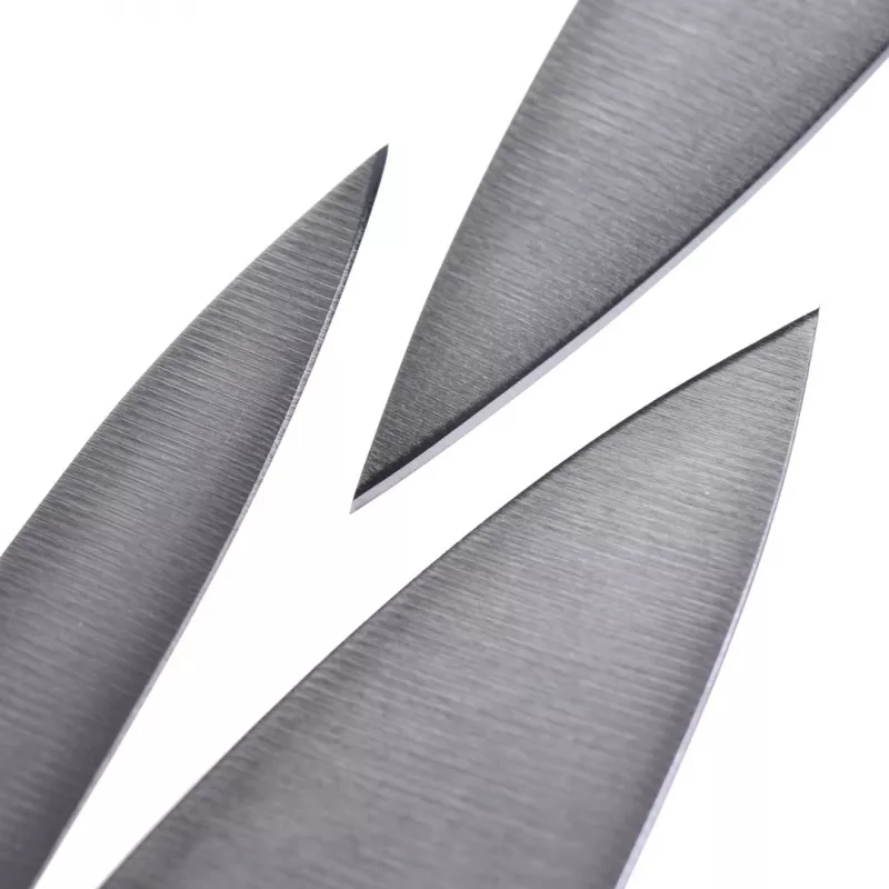 Cuchillo de cocina ZWILLING 35175-000-0 — hoja de acero inoxidable, mango negro, ancho 95 mm, largo 420 mm