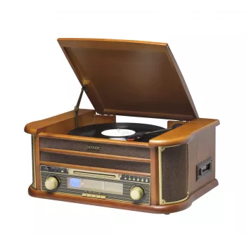 DENVER MCR-50 MK3 Amplificador casete reproductor CD/MP3 reproductor digital tocadiscos radio grabadora digital 5 vatios