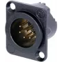 Neutrik NC6MD-LX-B-CON accesorio de conectividad negro