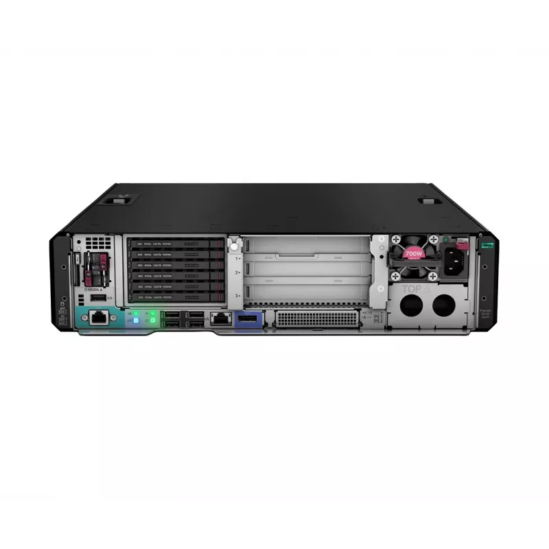 Servidor HPE ProLiant DL145 Gen11 8124P 2,45 GHz 16c 1P 2x32GB-R 2SFF NS204i-u 2x1000W PS EMEA