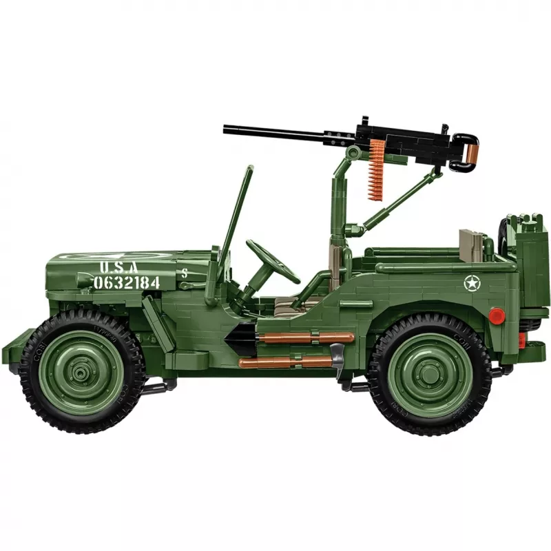 Cobi COBI-2805 Willys MB set de construcción, 1207 piezas, serie Historical Collection, plástico, 10+