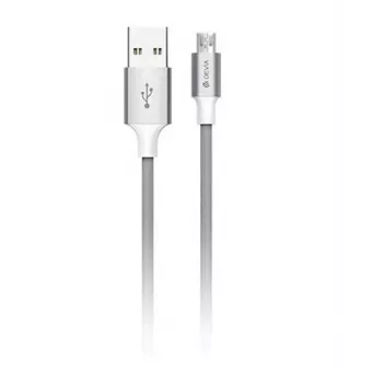 Cable Micro-USB Devia Pheez Series 5V 2.4A 2m – gris