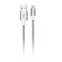 Cable Micro-USB Devia Pheez Series 5V 2.4A 2m – gris