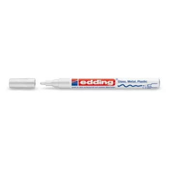 Rotulador Edding 751 blanco 1 ud.