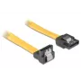 Cable SATA DeLOCK 82479 0,5 m amarillo