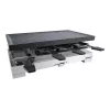 Steba RC 68 - Parrilla raclette - 1,2 kW - Negra/acero inoxidable