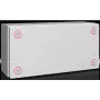Rittal KX 1530.000 caja de instalación de pared, 300 x 150 x 120 mm, chapa de acero, gris claro