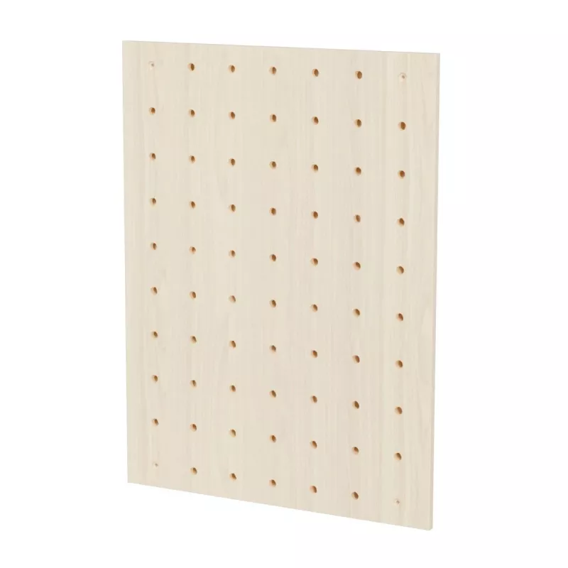 Organizador de cables MACLEAN MC-131 WD tablero de madera para montaje en mesa y pared, carga máx. 20 kg