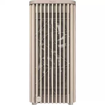 Caja de PC ASUS PROART PA401 WOOD TG PWM BEIGE — ATX, 503×225×412 mm, 2×3,5