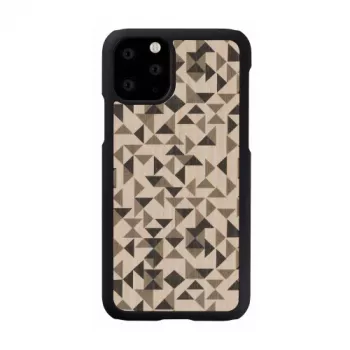 Funda de móvil man and wood para iPhone 11 Pro — mono triangle negro, carcasa rígida protectora