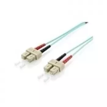 Equip Cable de conexión de fibra óptica SC/SC, OM3, 5,0 m, 5 m, OM3, SC, SC