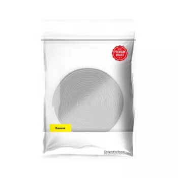 Accesorio para cables Baseus ACMGT-F0G — cinta de velcro, 3 m de longitud, gris