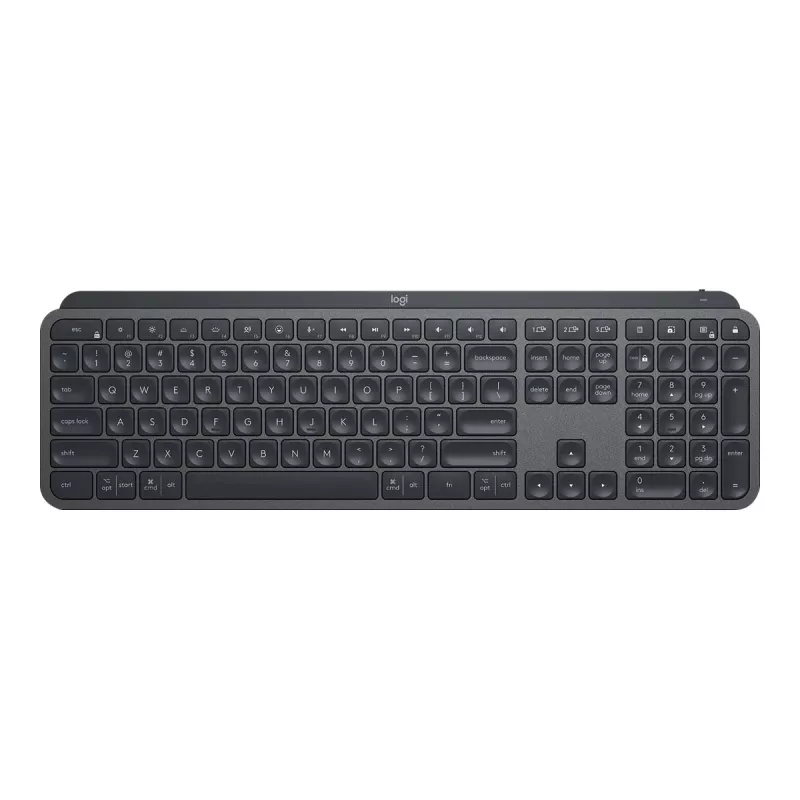 Logitech MX Keys Combo for Business - Conjunto teclado y ratón - retroiluminado - inalámbrico - Bluetooth LE - QWERTY - GB - Grafito