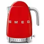 Hervidor de agua Smeg 1,7L 2400W Rojo